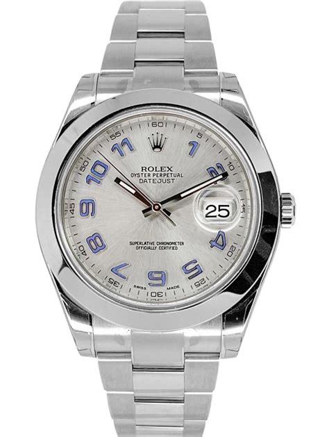 rolex steel datejust ii arabic numerals|Rolex Datejust arabic numerals.